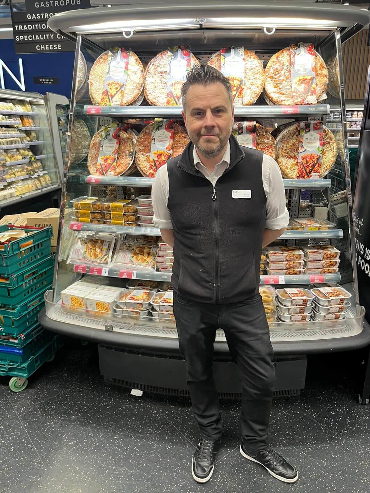 Kevin Flynn, M&S Manager